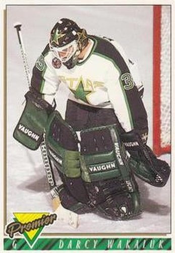 #399 Darcy Wakaluk - Dallas Stars - 1993-94 Topps Premier Hockey
