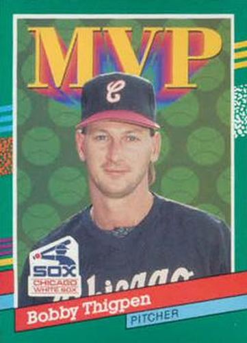 #399 Bobby Thigpen - Chicago White Sox - 1991 Donruss Baseball