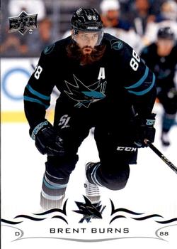 #399 Brent Burns - San Jose Sharks - 2018-19 Upper Deck Hockey