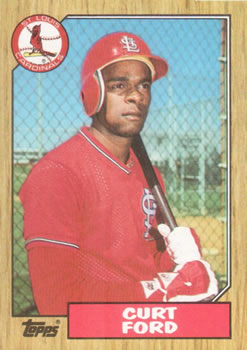 #399 Curt Ford - St. Louis Cardinals - 1987 Topps Baseball