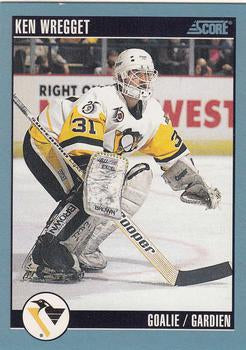 #399 Ken Wregget - Pittsburgh Penguins - 1992-93 Score Canadian Hockey