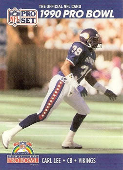#399 Carl Lee - Minnesota Vikings - 1990 Pro Set Football