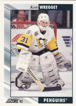 #399 Ken Wregget - Pittsburgh Penguins - 1992-93 Score USA Hockey