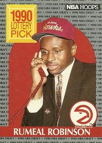 #399 Rumeal Robinson - Atlanta Hawks - 1990-91 Hoops Basketball