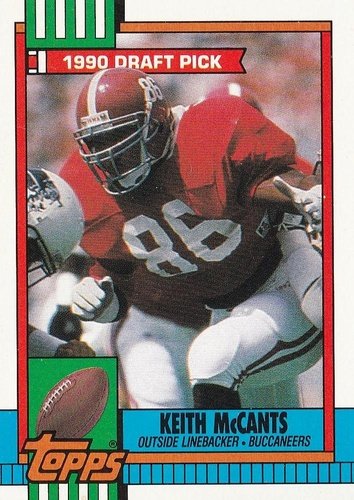 #399 Keith McCants - Tampa Bay Buccaneers - 1990 Topps Football