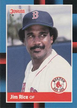 #399 Jim Rice - Boston Red Sox - 1988 Donruss Baseball