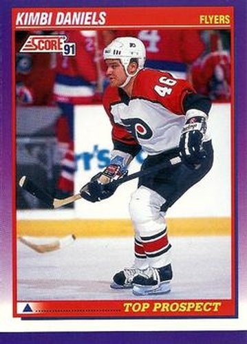 #399 Kimbi Daniels - Philadelphia Flyers - 1991-92 Score American Hockey