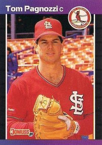 #399 Tom Pagnozzi - St. Louis Cardinals - 1989 Donruss Baseball