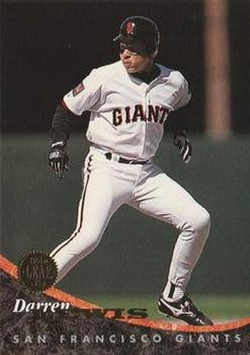 #399 Darren Lewis - San Francisco Giants - 1994 Leaf Baseball