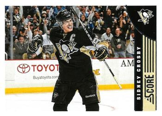 #399 Sidney Crosby - Pittsburgh Penguins - 2013-14 Score Hockey