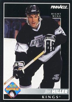 #399 Jim Hiller - Los Angeles Kings - 1992-93 Pinnacle Canadian Hockey