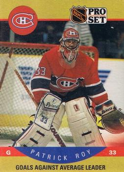 #399 Patrick Roy - Montreal Canadiens - 1990-91 Pro Set Hockey