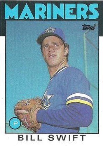 #399 Bill Swift - Seattle Mariners - 1986 Topps Baseball