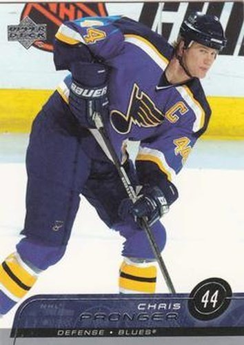 #399 Chris Pronger - St. Louis Blues - 2002-03 Upper Deck Hockey