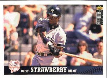 #399 Darryl Strawberry - New York Yankees - 1997 Collector's Choice Baseball