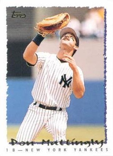 #399 Don Mattingly - New York Yankees - 1995 Topps Baseball