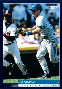 #399 Ed Sprague - Toronto Blue Jays -1994 Score Baseball