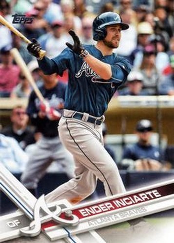 #399 Ender Inciarte - Atlanta Braves - 2017 Topps Baseball