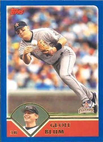 #399 Geoff Blum - Houston Astros - 2003 Topps Baseball