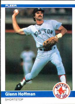 #399 Glenn Hoffman - Boston Red Sox - 1984 Fleer Baseball