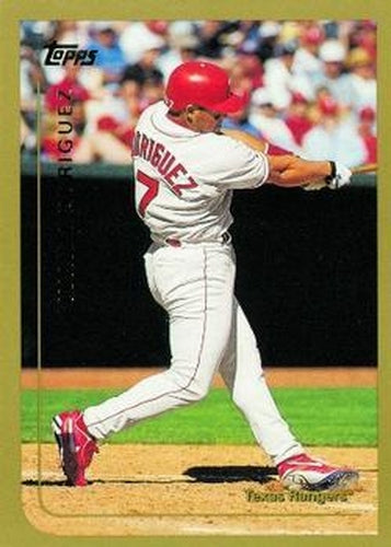 #399 Ivan Rodriguez - Texas Rangers - 1999 Topps Baseball