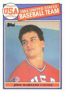 #399 John Marzano - USA - 1985 Topps Baseball