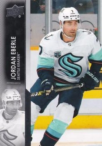 #399 Jordan Eberle - Seattle Kraken - 2021-22 Upper Deck Hockey