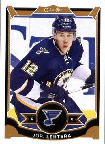 #399 Jori Lehtera - St. Louis Blues - 2015-16 O-Pee-Chee Hockey