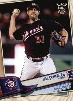 #399 Max Scherzer - Washington Nationals - 2019 Topps Big League Baseball