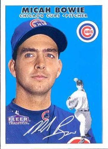 #399 Micah Bowie - Chicago Cubs - 2000 Fleer Tradition Baseball