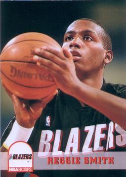 #399 Reggie Smith - Portland Trail Blazers - 1993-94 Hoops Basketball