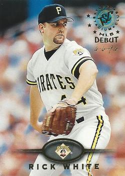 #399 Rick White - Pittsburgh Pirates - 1995 Stadium Club Baseball
