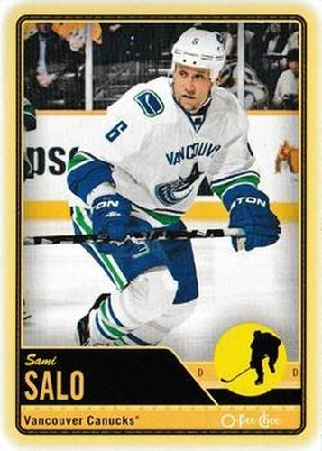 #399 Sami Salo - Vancouver Canucks - 2012-13 O-Pee-Chee Hockey