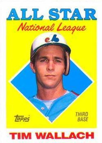 #399 Tim Wallach - Montreal Expos - 1988 Topps Baseball