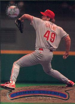 #399 Tommy Greene - Philadelphia Phillies - 1996 Stadium Club Baseball