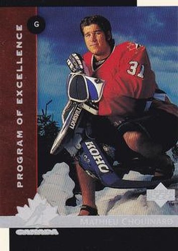 #399 Mathieu Chouinard - Canada - 1997-98 Upper Deck Hockey