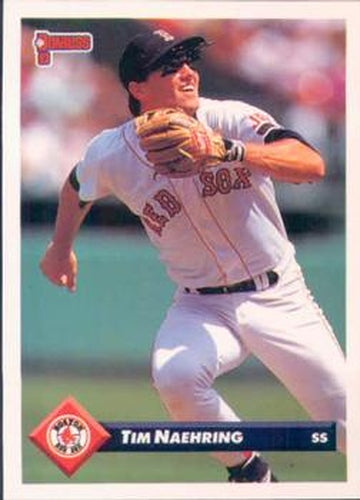 #399 Tim Naehring - Boston Red Sox - 1993 Donruss Baseball