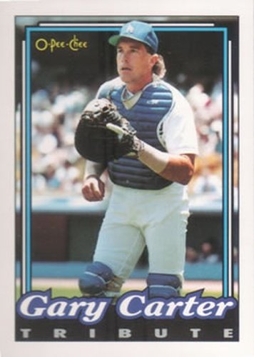 #399 Gary Carter - Los Angeles Dodgers - 1992 O-Pee-Chee Baseball