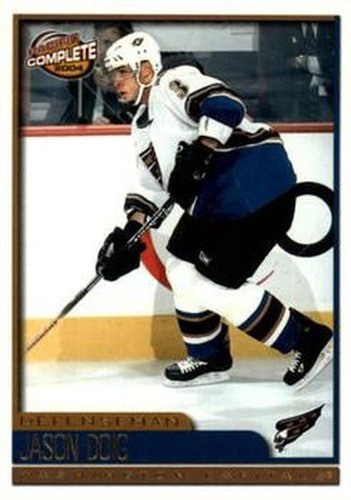 #399 Jason Doig - Washington Capitals - 2003-04 Pacific Complete Hockey