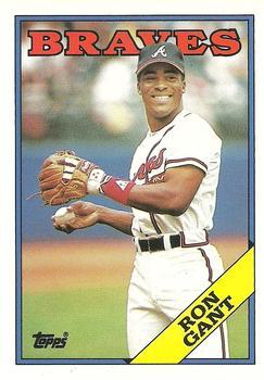 #39T Ron Gant - Atlanta Braves - 1988 Topps Traded Baseball
