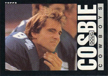 #39 Doug Cosbie - Dallas Cowboys - 1985 Topps Football