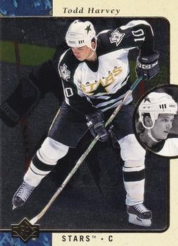 #39 Todd Harvey - Dallas Stars - 1995-96 SP Hockey