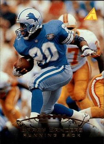 #39 Barry Sanders - Detroit Lions - 1995 Pinnacle Football