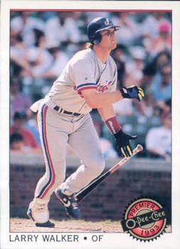 #39 Larry Walker - Montreal Expos - 1993 O-Pee-Chee Premier Baseball