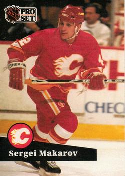 #39 Sergei Makarov - 1991-92 Pro Set Hockey