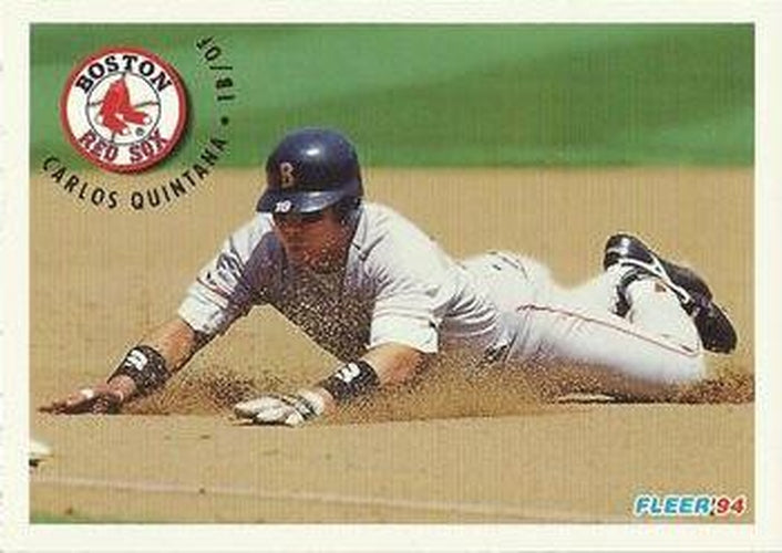 #39 Carlos Quintana - Boston Red Sox - 1994 Fleer Baseball