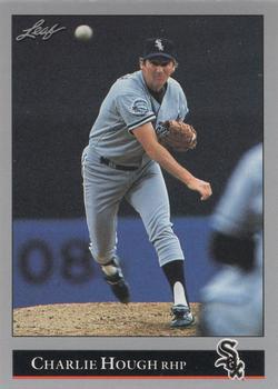 #39 Charlie Hough - Chicago White Sox - 1992 Leaf Baseball