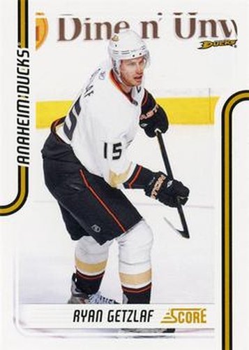 #39 Ryan Getzlaf - Anaheim Ducks - 2011-12 Score Hockey