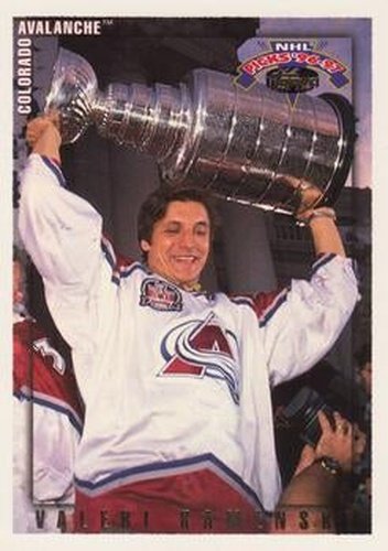 #39 Valeri Kamensky - Colorado Avalanche - 1996-97 Topps NHL Picks Hockey