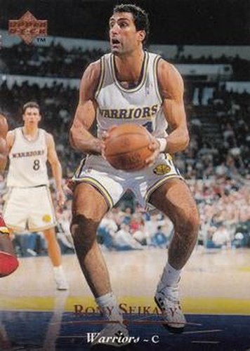 #39 Rony Seikaly - Golden State Warriors - 1995-96 Upper Deck Basketball